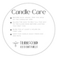 “Calming Chamomile” Organic Beeswax Candle