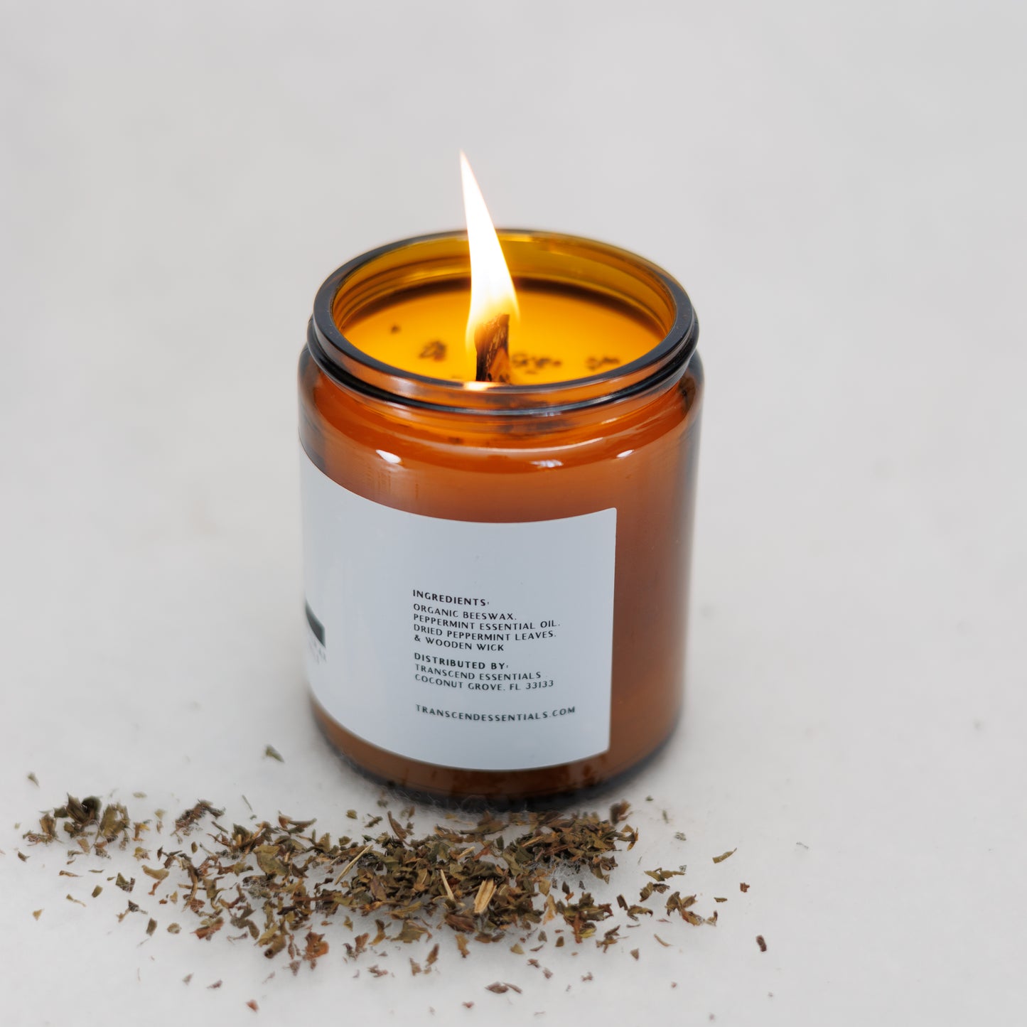 Organic Beeswax Candle with Essential Oils