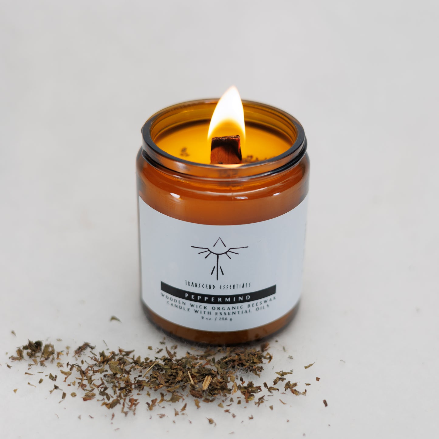 Organic Beeswax Candle with Essential Oils