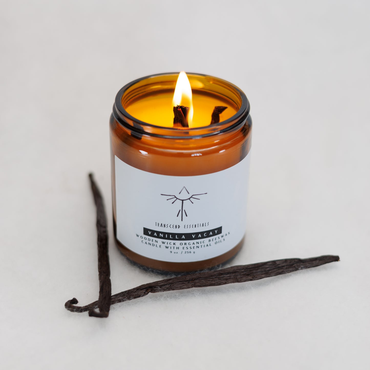 Organic Beeswax Candle with Essential Oils